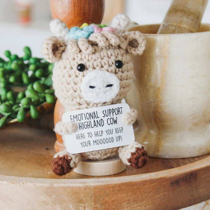 Positive Pal: Highland Cow