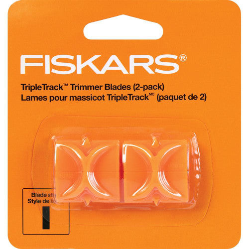 Fiskars Blade High Profile Triple Track Trimmer 2pk