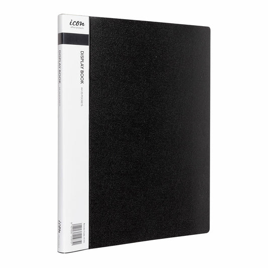 Icon Display Book 20 Pkt Black