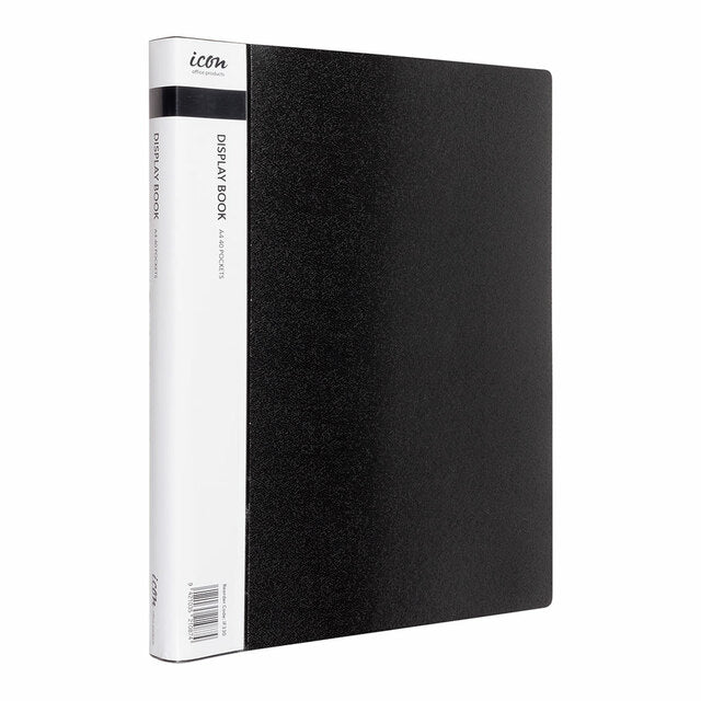 Display Book 40 Pkt Blk