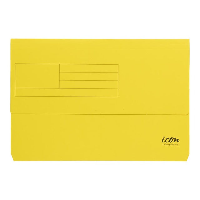 Icon Card Docu Wallet Yellow