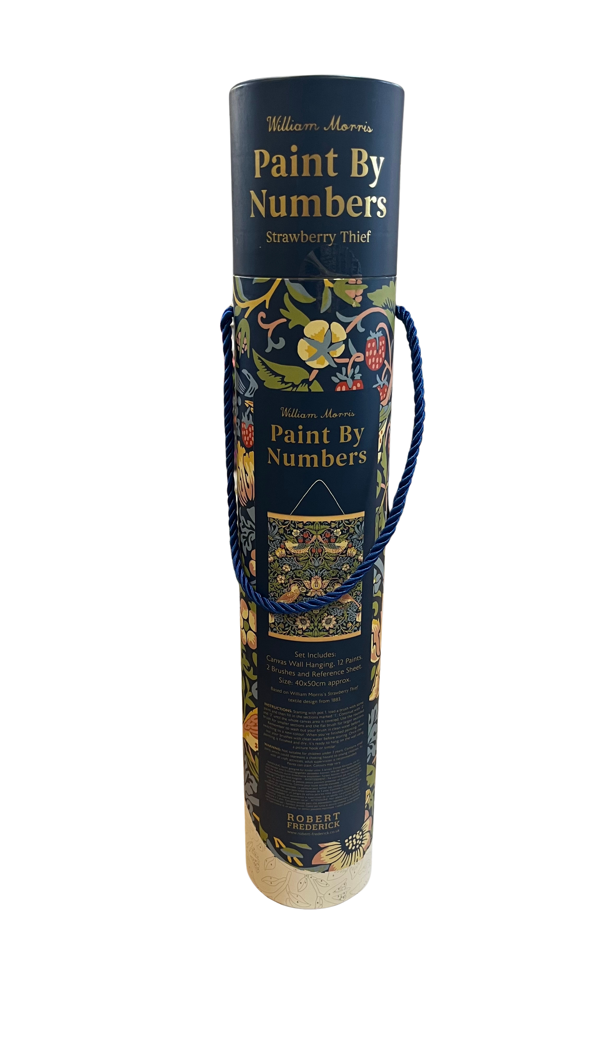 Paint By Numbers Strawberry Thief In a Tube