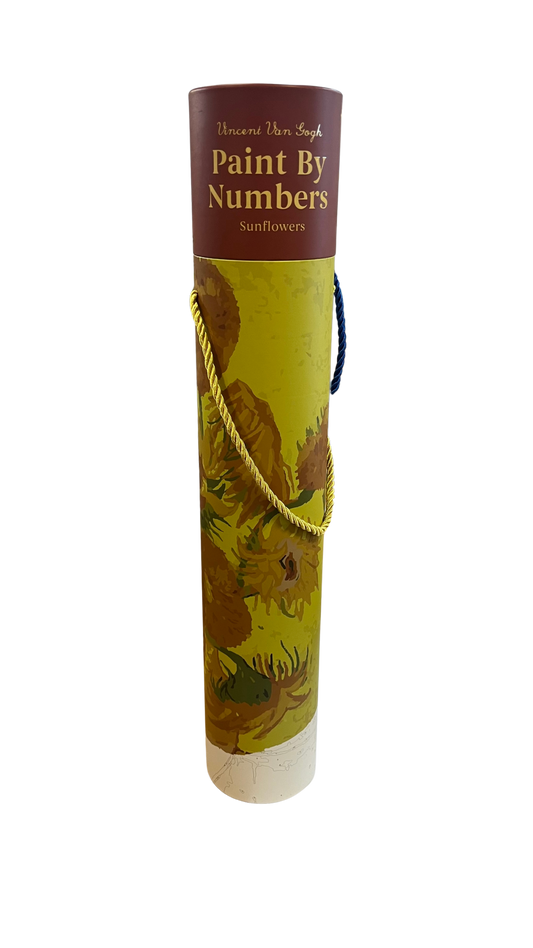 Paint By Numbers Sunflowers In a Tube