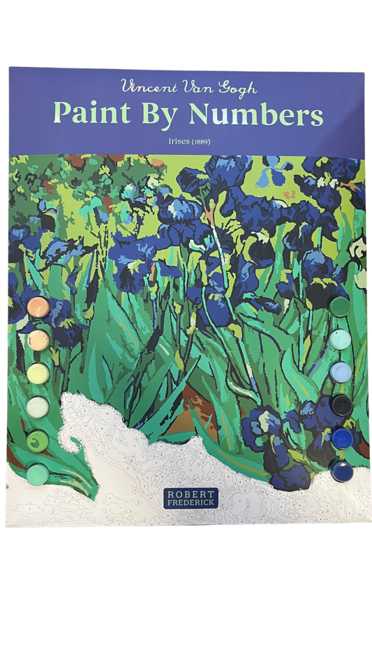 Paint By Numbers Irises