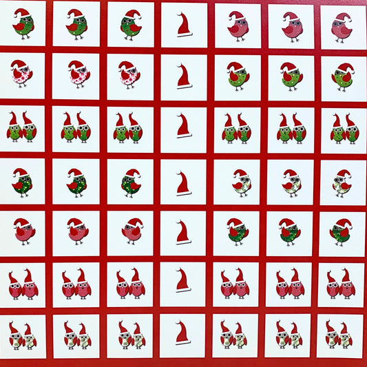 12 X 12 Paper Xmas Punchables#Pv17012