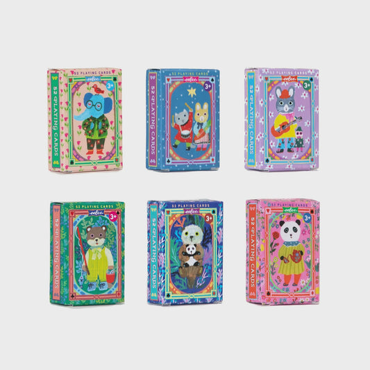 Eeboo Yumi Kitagishi Tiny Playing Cards Assorted