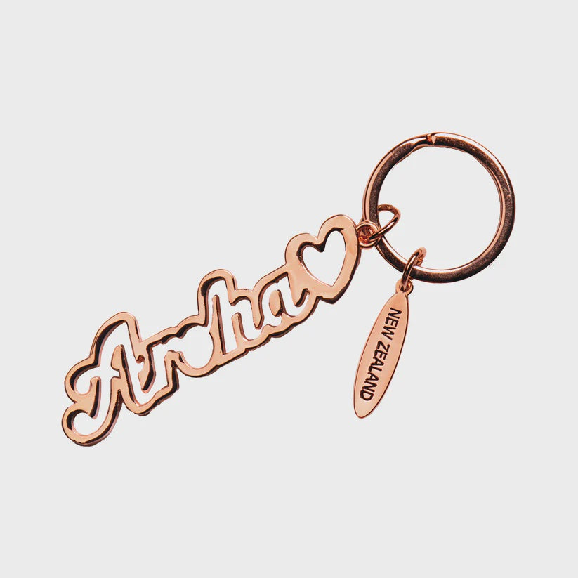 Keyring Rosegold Aroha