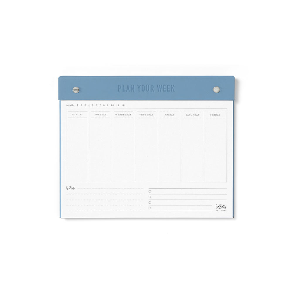 Letts Undated Weekly Planner Clay 250x200mm