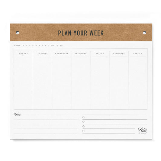 2025 Letts Conscioous Weekly Planner Refill