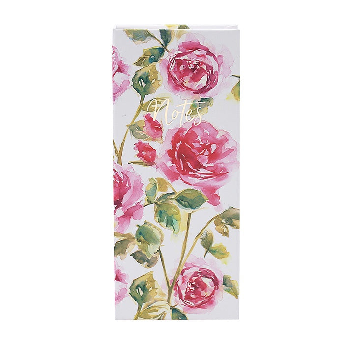 Rose Garden Sticky Note Booklet with Pen