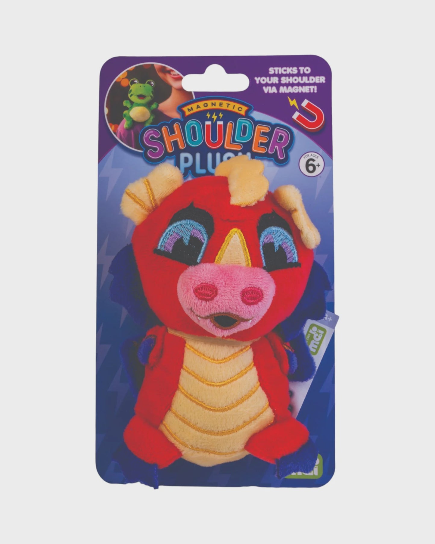 Red Dragon Shoulder Plush