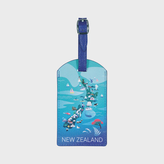 LUGGAGE TAG MAP AND ICONS