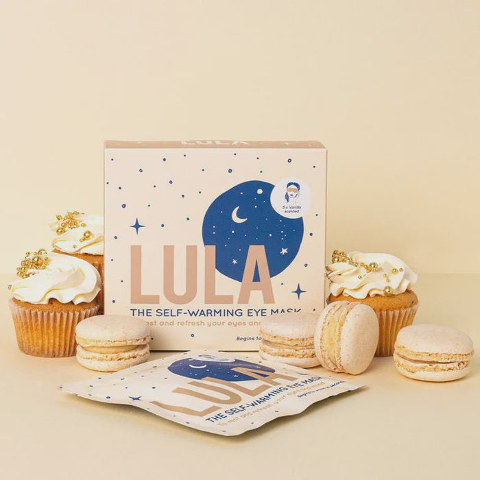 Lula Vanilla Self-Warming Eye Mask 5pc