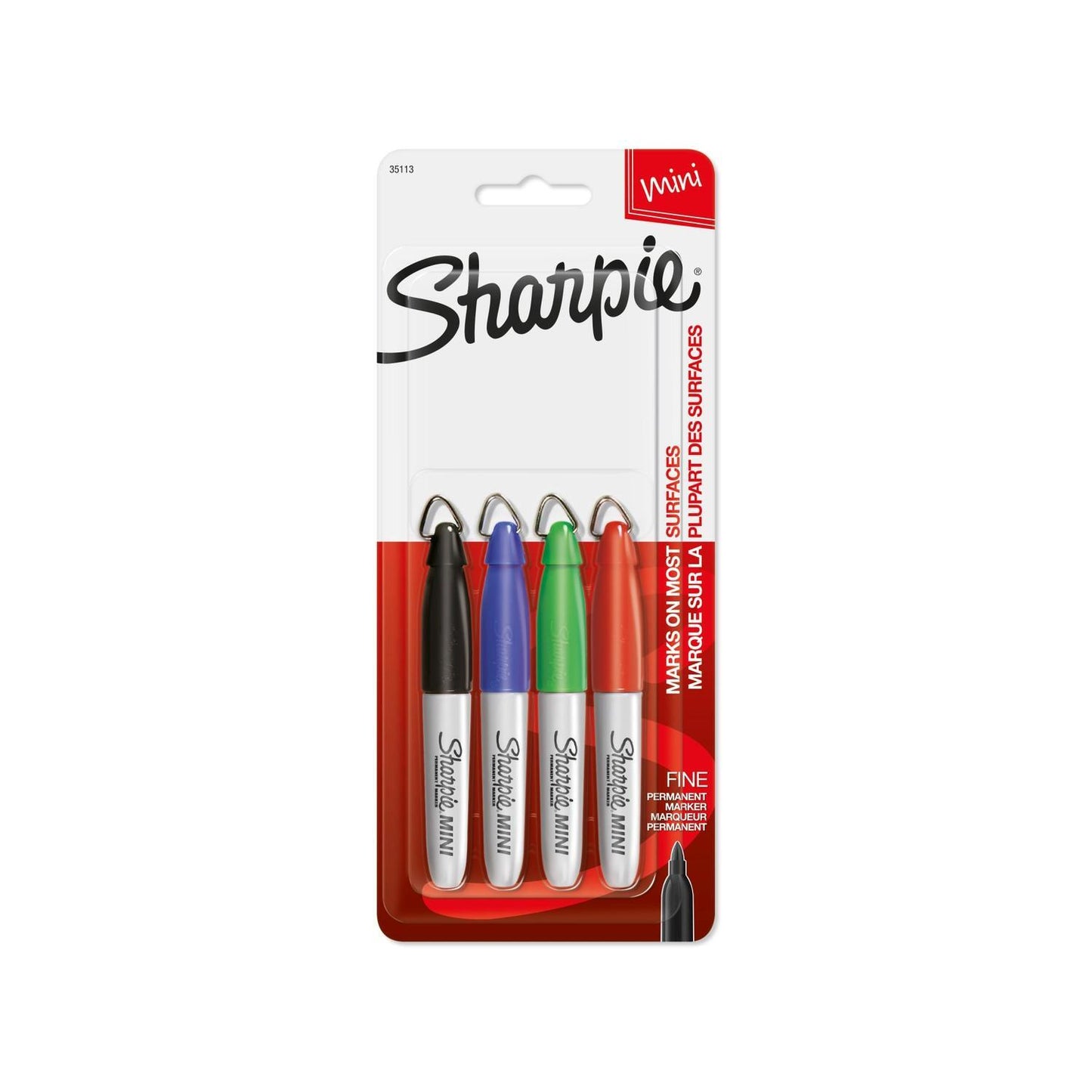 Sharpie Mini Fine Set Of 4