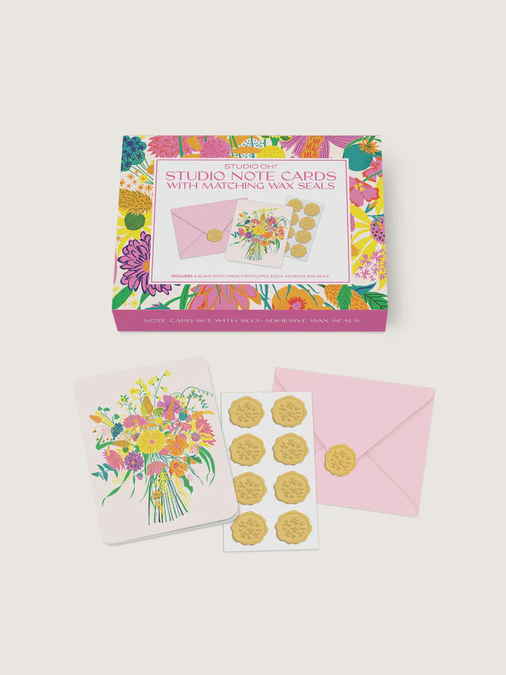 Studio Notecard and Wax Seal Set