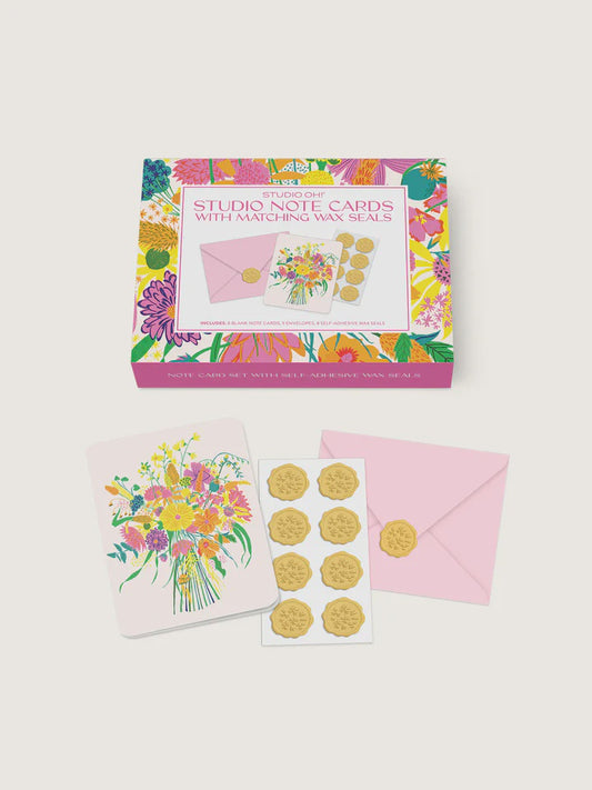 Studio Notecard and Wax Seal Set