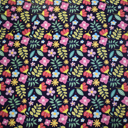 Scrapbook Cardstock - Floral #24