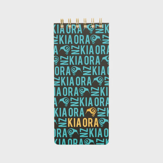 NOTEPAD KIA ORA TEAL