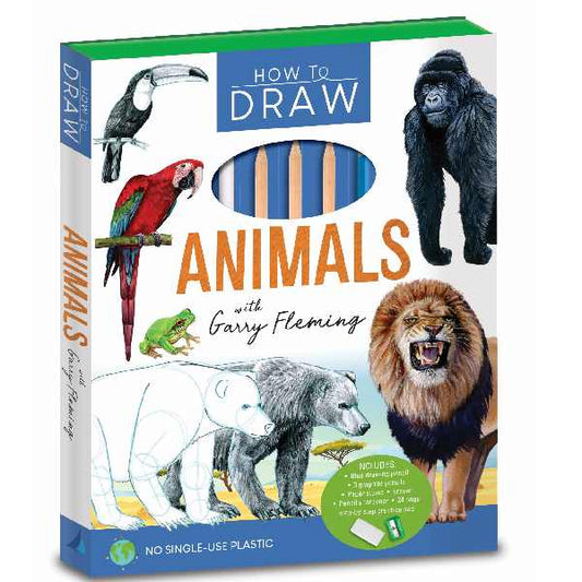 How To Draw Animals Garry Fleming Activity Kit