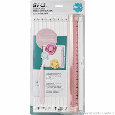 WRe Memory Keepers Crafters Trim & scoreboard