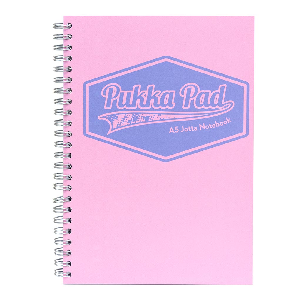 Pukka Pastel Jotta Notebook Spiral Lined A5