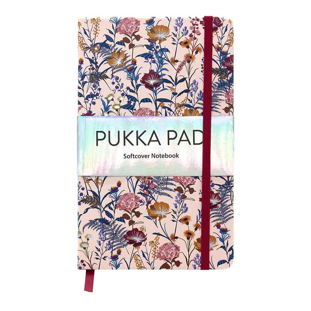 Pukka Bloom Softcover Notebook 13x21cm