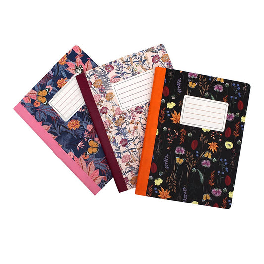 Pukka Bloom Composition Notebook Assorted