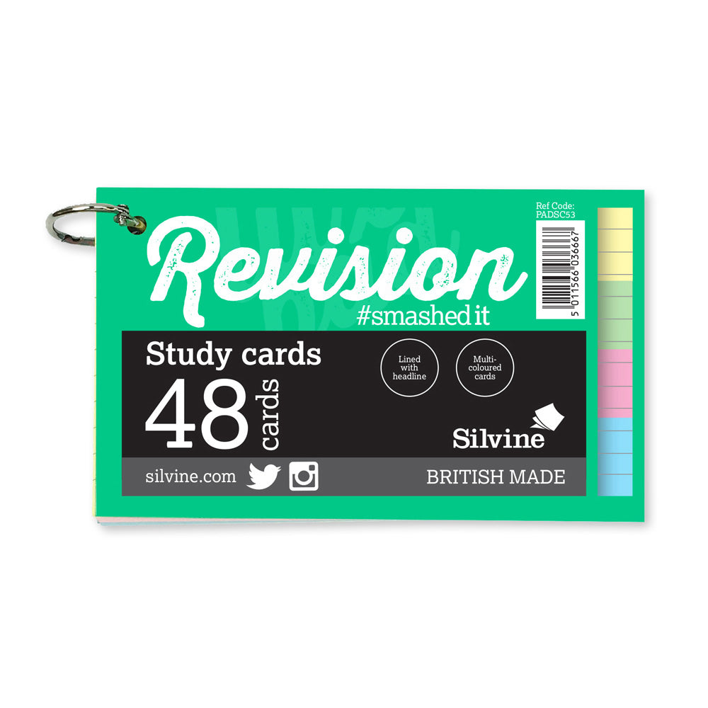 Study Cards 5 X 3 With Ring