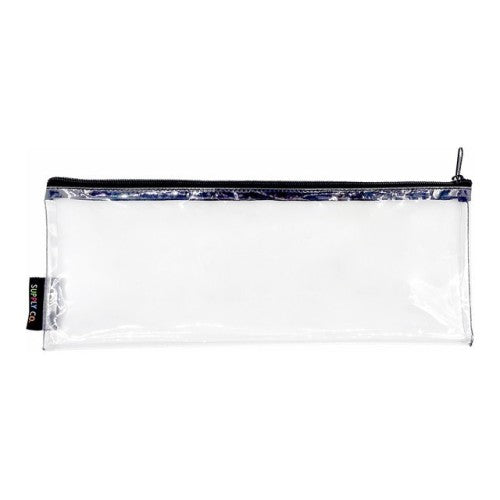 Supply Co Clear Pencil Case 34x13.5 cm