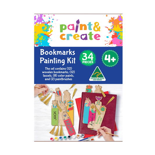 Paint & Create- Bookmarks Painting Kit