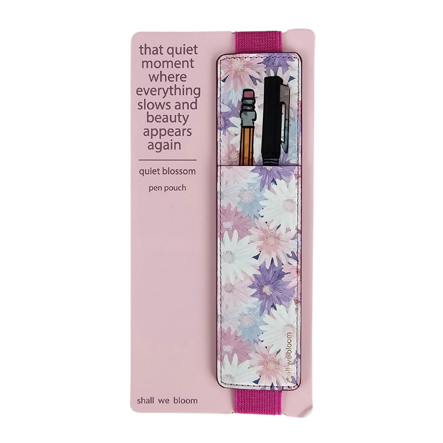 Pen Pouch - Quiet Blossom