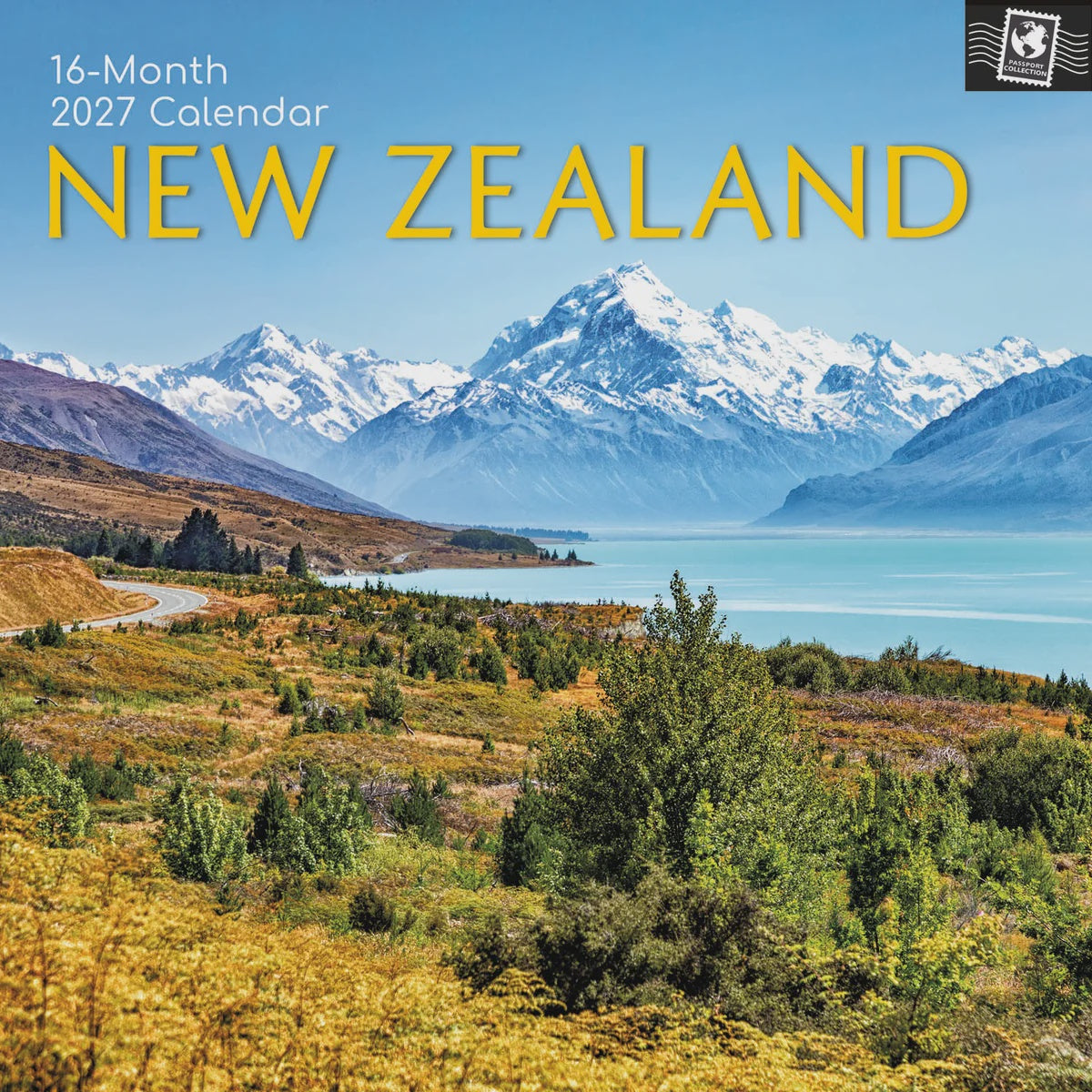 New Zealand 2027 Wall Calendar