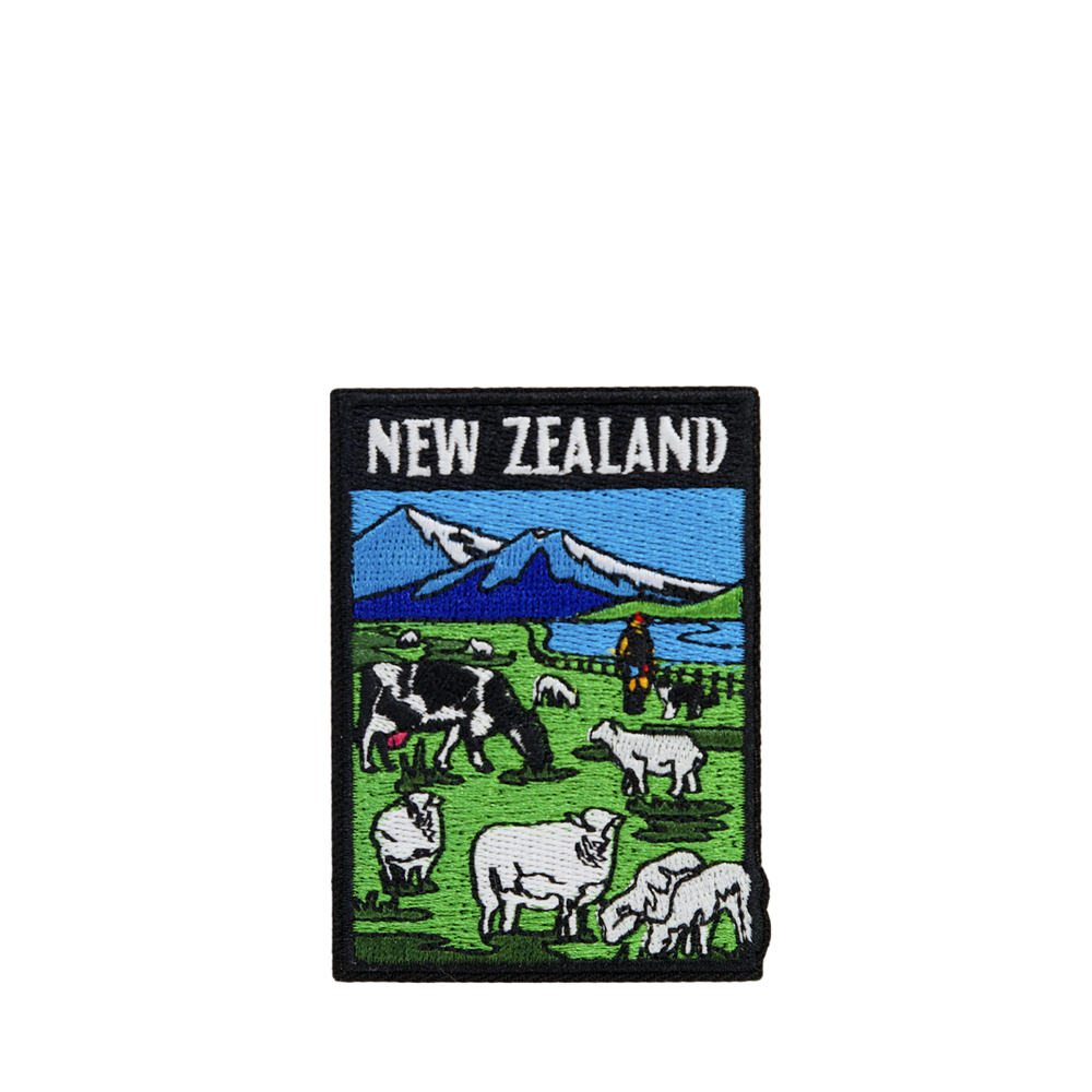 Iron-On Patch New Zealand Farming - Moana Rd
