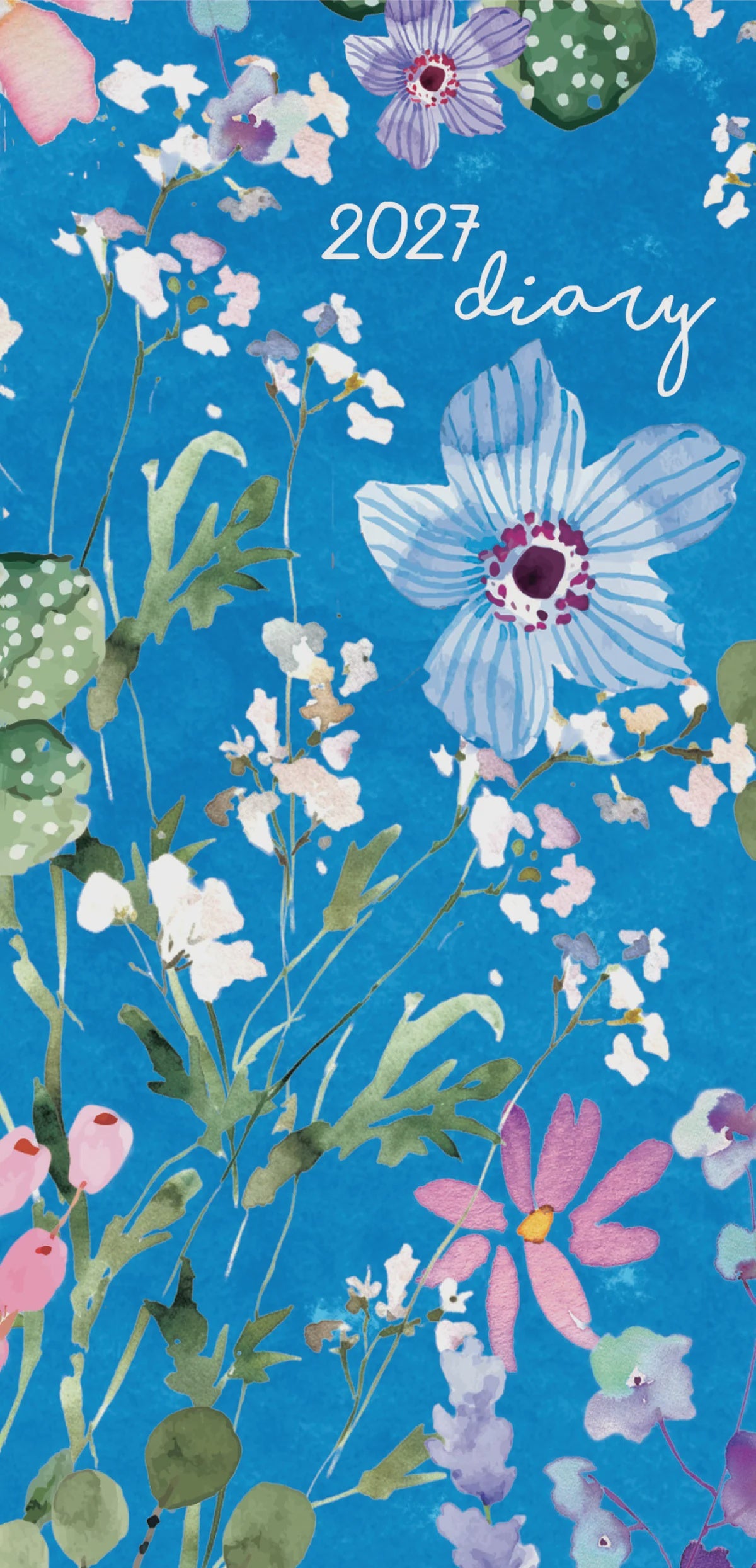 2027 Wild Cobalt - Weekly Pocket Diary/Planner