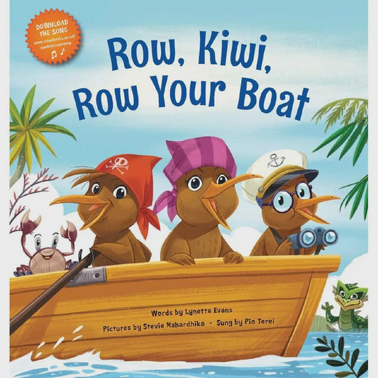 Row Kiwi Row Your Boat by Lynette Evans