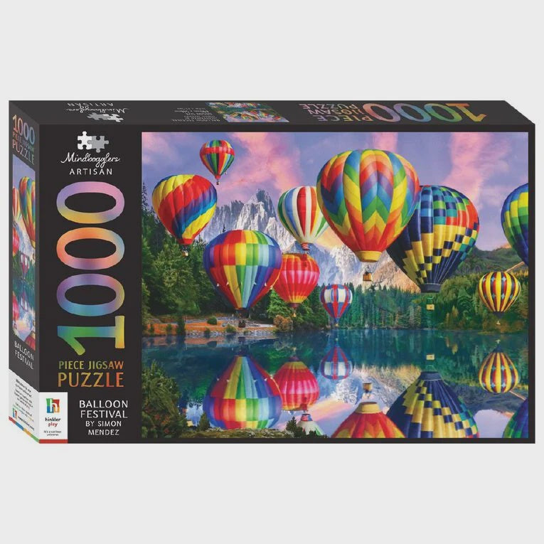 Mindbogglers Puzzle 1000pc Balloon Festival Puzzle