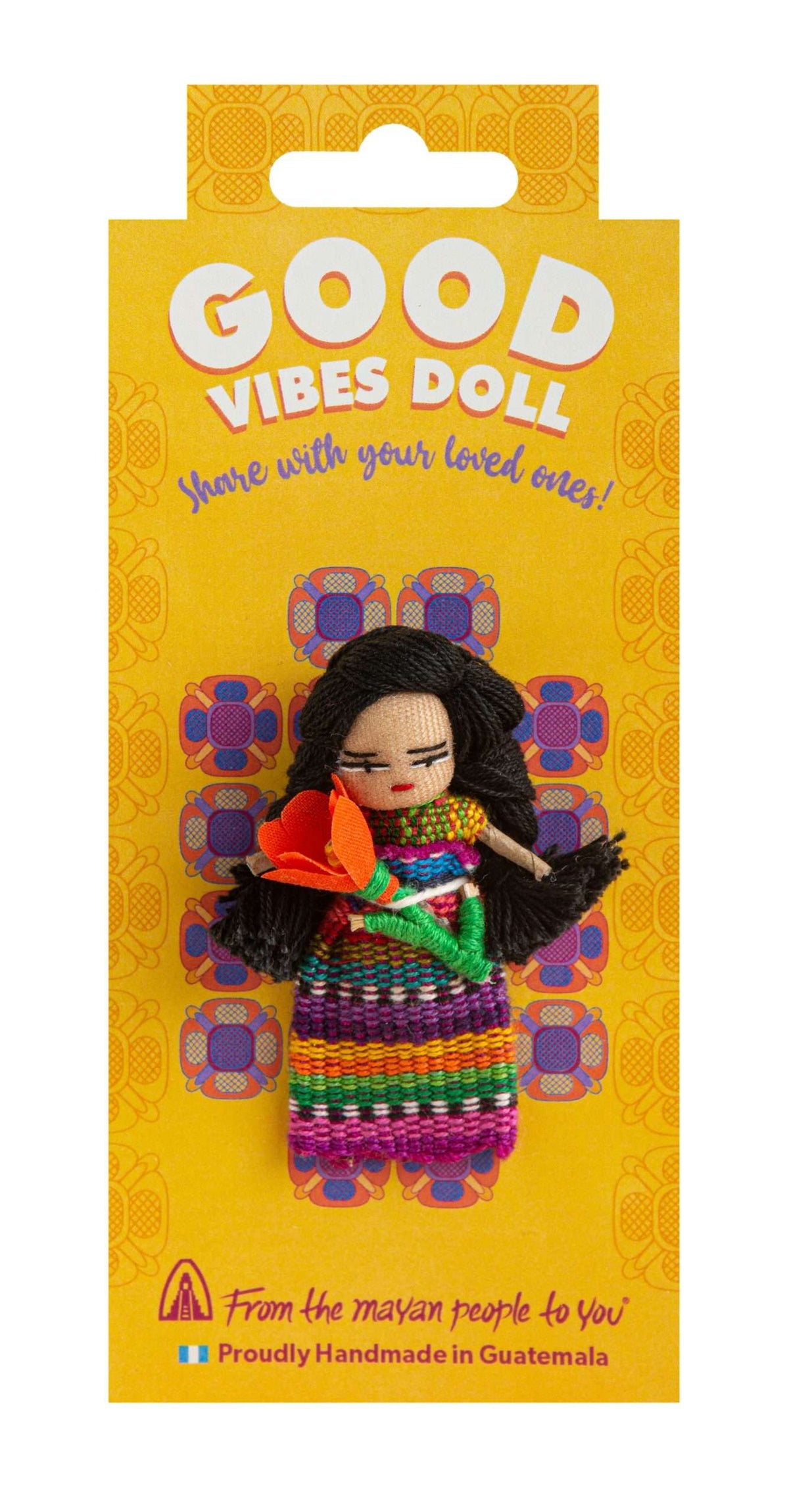 Good Vibes Worry Doll
