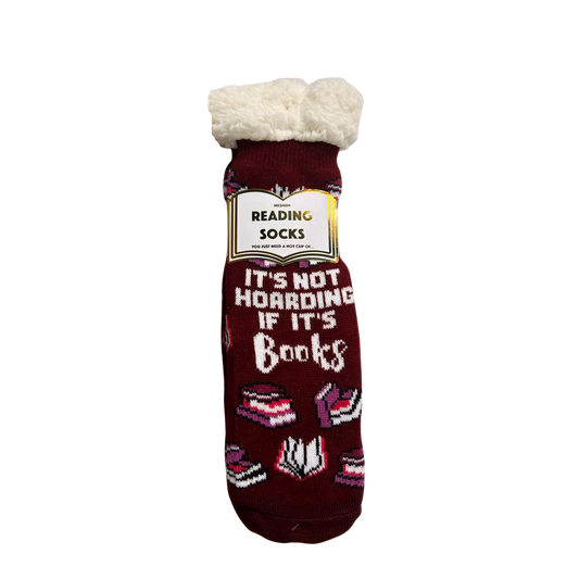 Reading Socks - It's Not Hoarding If It's Books