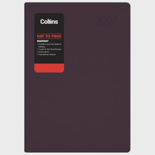 Collin Rhapsody A43 Week to View Diary