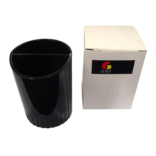 Gbp Pencil Cup Round Black