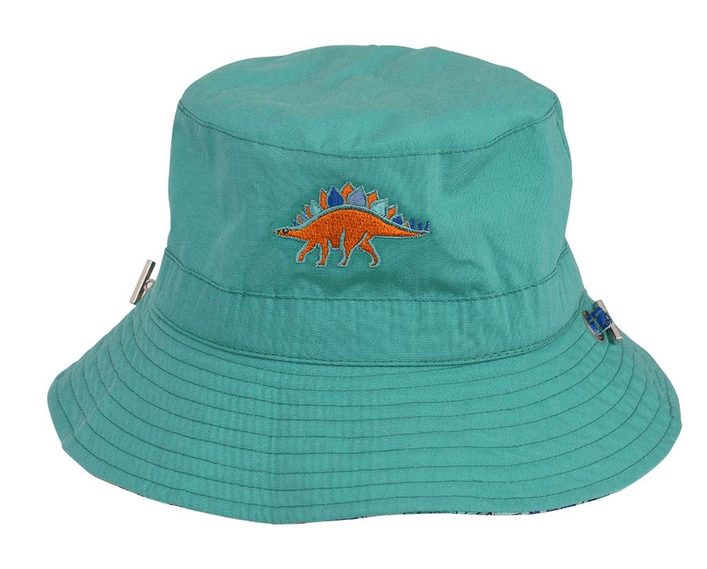 Spencil Reversible Bucket Hat - Dino Stomp S/M
