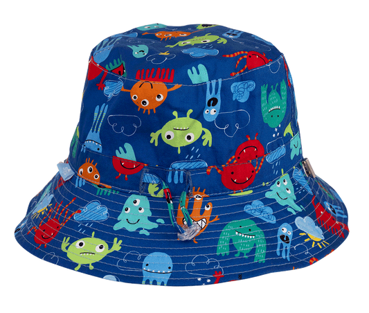 Spencil Reversible Bucket Hat - Litter Monsters S/M