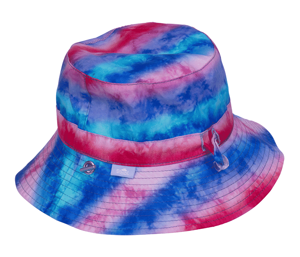 Spencil Reversible Bucket Hat - Rainbow Splash M/L