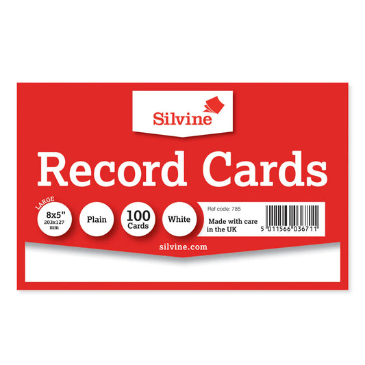 Record Cards 8 X 5