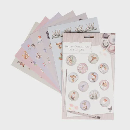 Sticker Collection Country Set by Wrendale