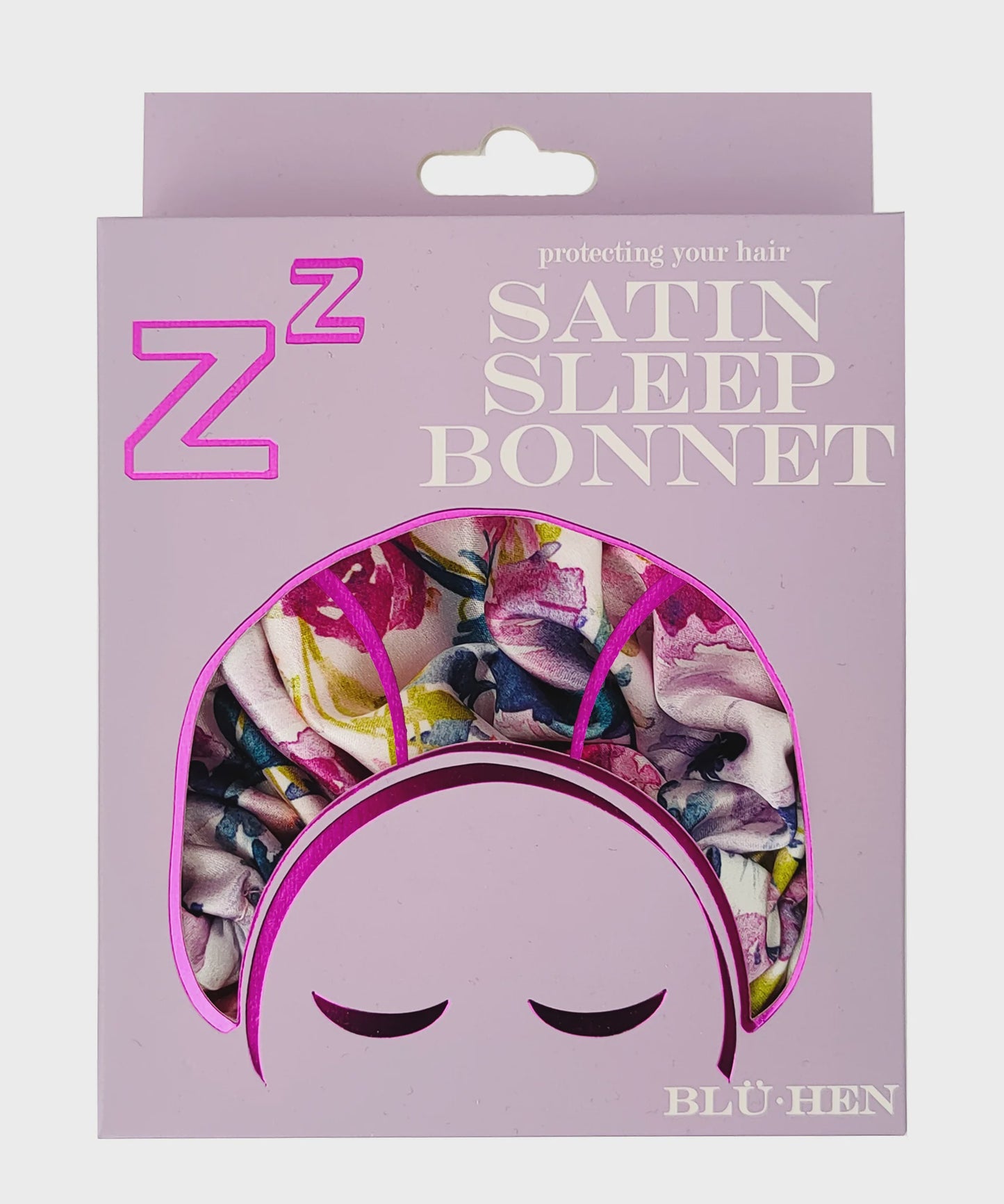 Satin Sleep Bonnet - Blu Hen