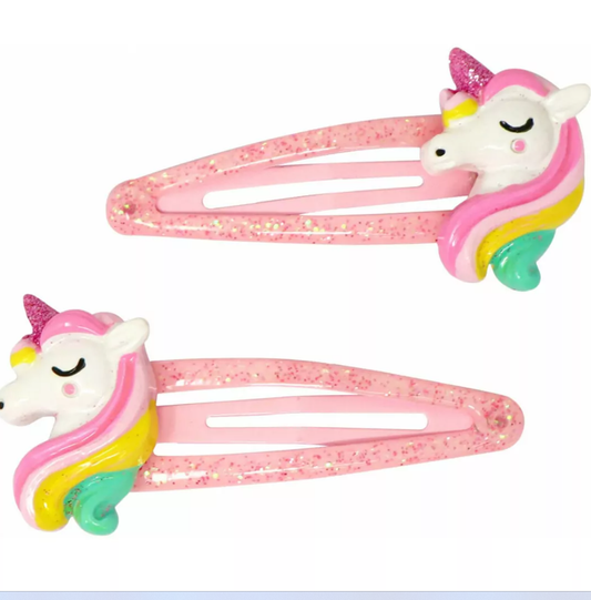 Pink Poppy Dreamy Unicorn Hairclips