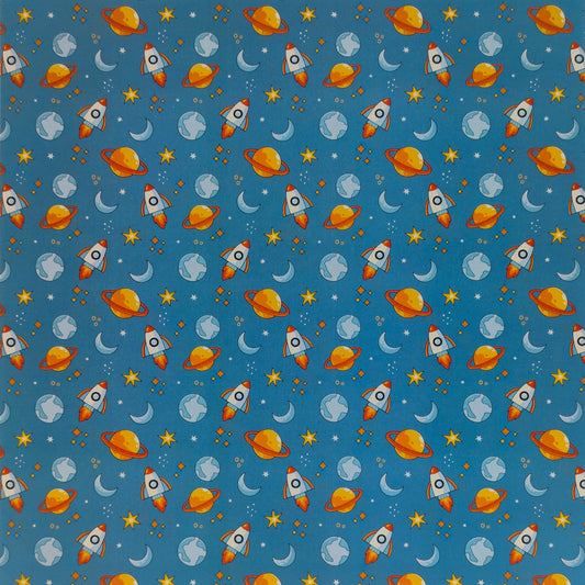 Scrapbook Cardstock -Space #8