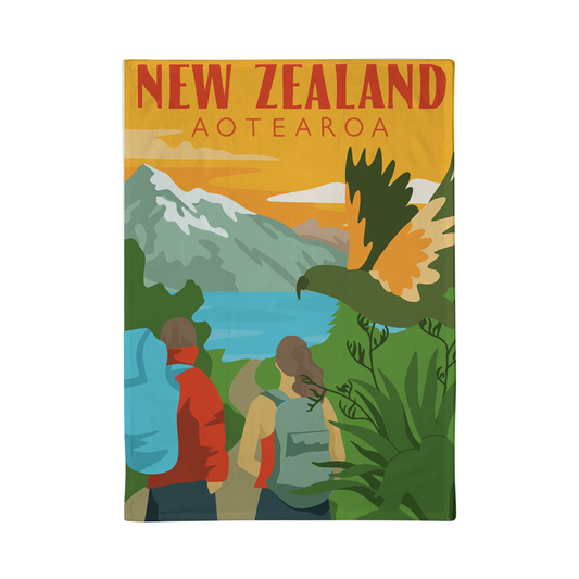 New Zealand Aotearoa Tea Towel