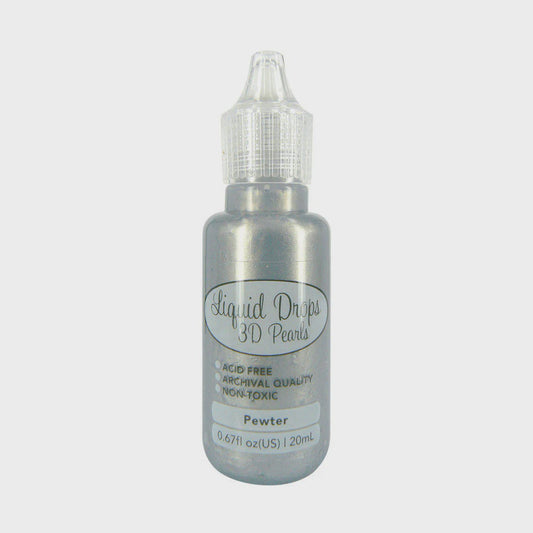 Liquid Drops 3D  20ml Pewter